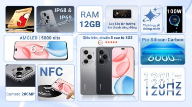Điện thoại HONOR 400 Pro 5G 12GB/512GB