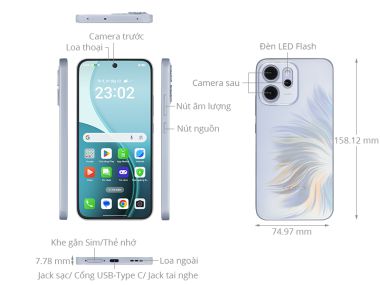 Điện thoại OPPO Reno14 F 5G 12GB/256GB