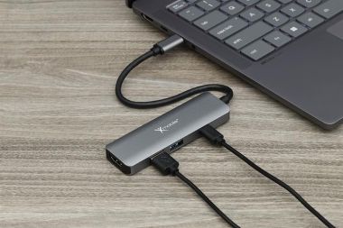 Adapter chuyển đổi Type C 4 in 1 Xmobile DS606H