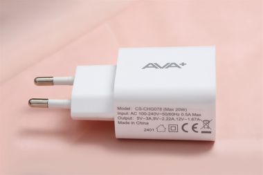 Adapter Sạc Type C PD 20W AVA+ CS-CHG078
