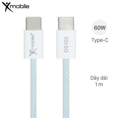 Cáp Type C - Type C 1m Xmobile DS103