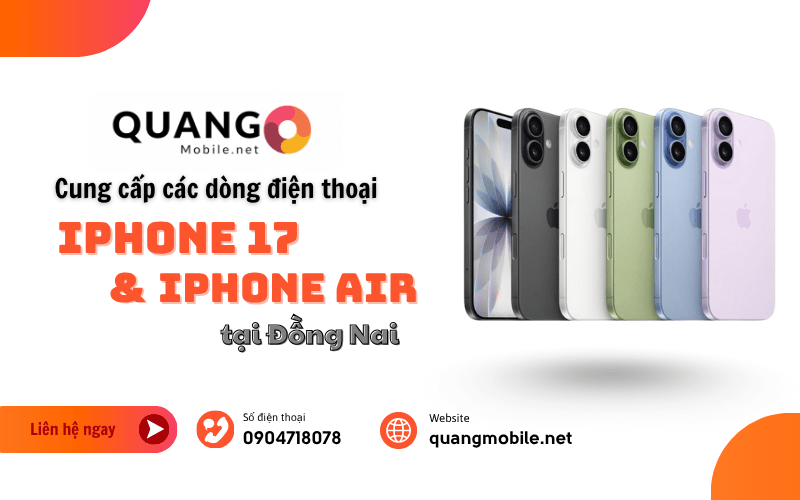 iphone 17 và iphone air ra mắt